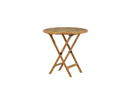 Cane cafébord Ø80 cm natur Venture Home