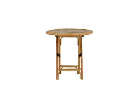 Cane cafébord Ø80 cm natur Venture Home