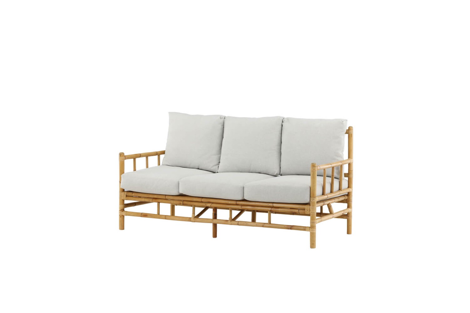 Cane 3-sits soffa natur Venture Home Cane 3-sits soffa natur Venture Home