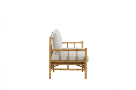 Cane 3-sits soffa natur Venture Home
