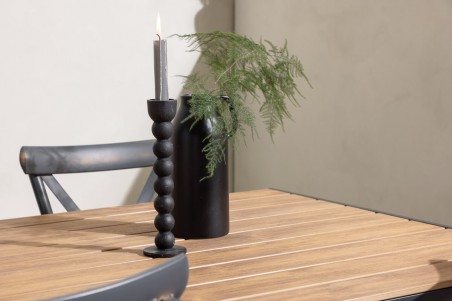 Break, Tablas matgrupp svart/natur Venture Home