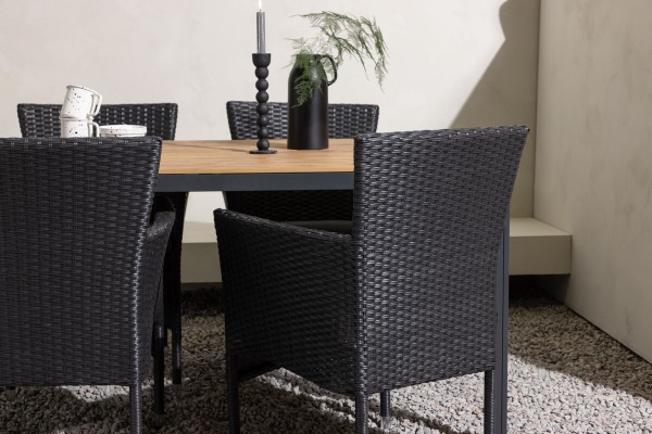 Break, Malina matgrupp svart/natur Venture Home