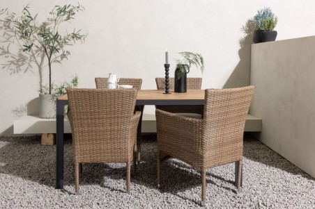 Break, Malina matgrupp natur/svart Venture Home