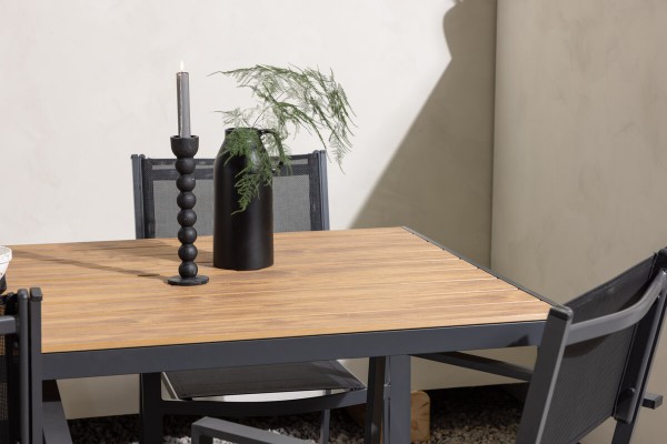 Break, Copacabana matgrupp svart/natur Venture Home