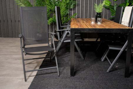 Break, Bois matgrupp natur/svart Venture Home