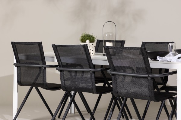 Break, Alina matgrupp vit/svart Venture Home