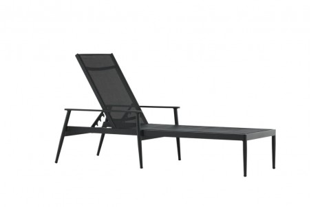 Break solstol svart Venture Home
