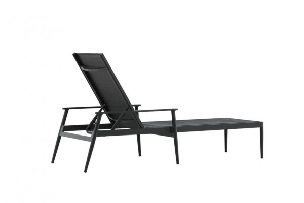 Break solstol svart Venture Home