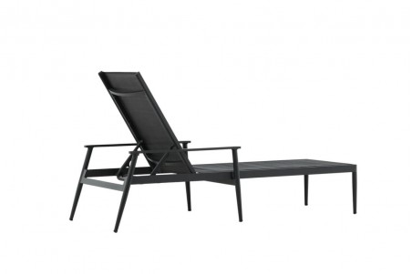 Break solstol svart Venture Home