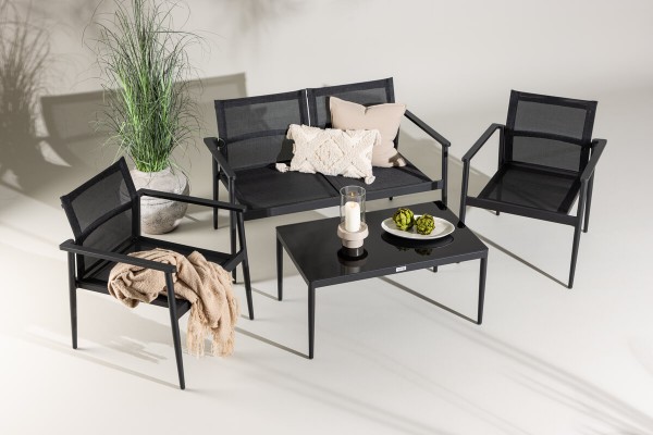 Break soffgrupp svart Venture Home