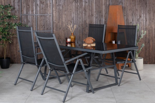 Break positionsstol 2-pack svart Venture Home