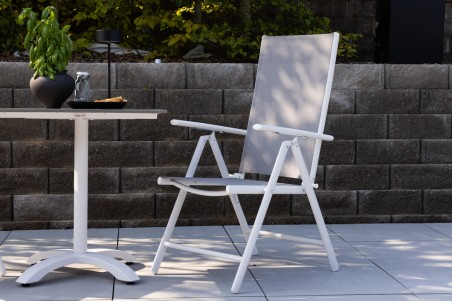 Break positionsstol 2-pack grå/vit Venture Home