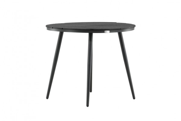 Break matbord Ø90 cm svart Venture Home