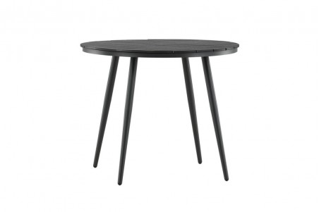 Break matbord Ø90 cm svart Venture Home