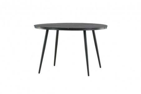 Break matbord Ø120 cm svart Venture Home