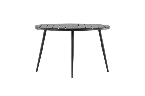 Break matbord Ø120 cm svart Venture Home