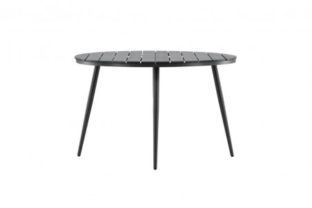 Break matbord Ø120 cm svart Venture Home