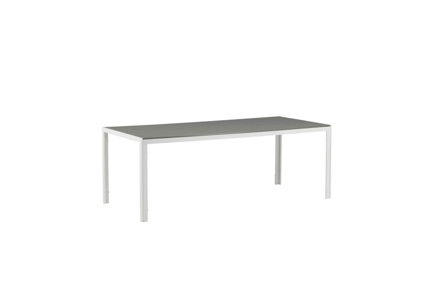 Break matbord 205x90x75 cm grå/vit Venture Home Break matbord 205x90x75 cm grå/vit Venture Home