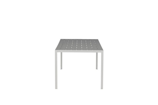Break matbord 205x90x75 cm grå/vit Venture Home