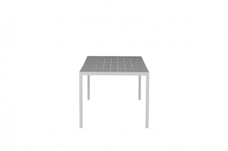 Break matbord 205x90x75 cm grå/vit Venture Home