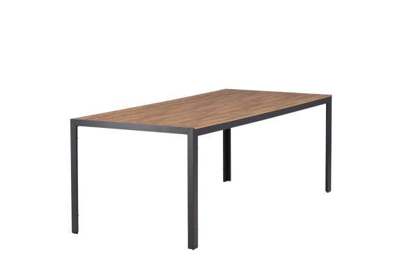 Break matbord 205x90x74 cm natur/svart Venture Home