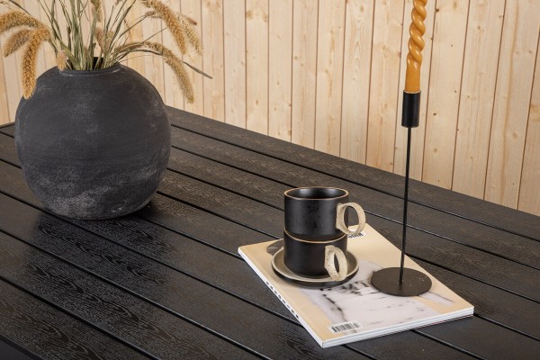 Break matbord 150x90x75 cm svart Venture Home