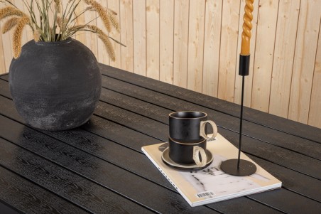 Break matbord 150x90x75 cm svart Venture Home