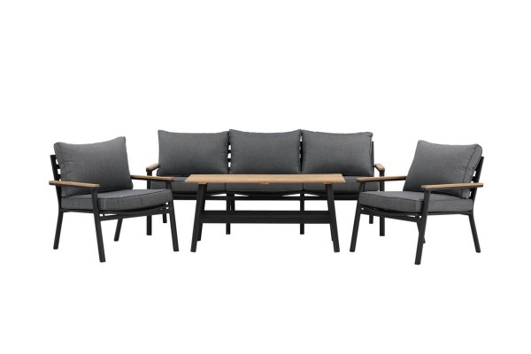 Brasilia soffgrupp svart Venture Home