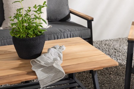 Brasilia soffgrupp svart Venture Home