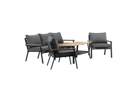 Brasilia soffgrupp svart Venture Home
