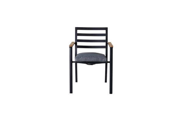 Brasilia matstol 2-pack svart Venture Home