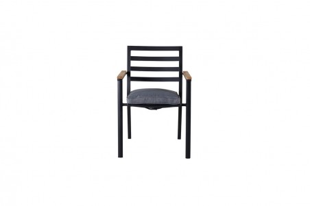 Brasilia matstol 2-pack svart Venture Home