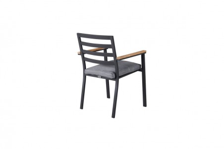 Brasilia matstol 2-pack svart Venture Home
