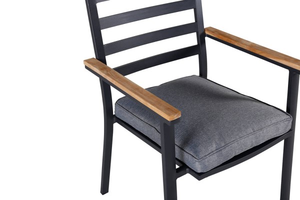 Brasilia matstol 2-pack svart Venture Home