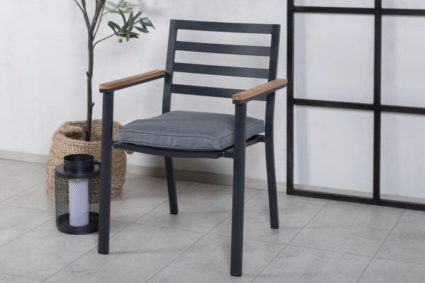 Brasilia matstol 2-pack svart Venture Home