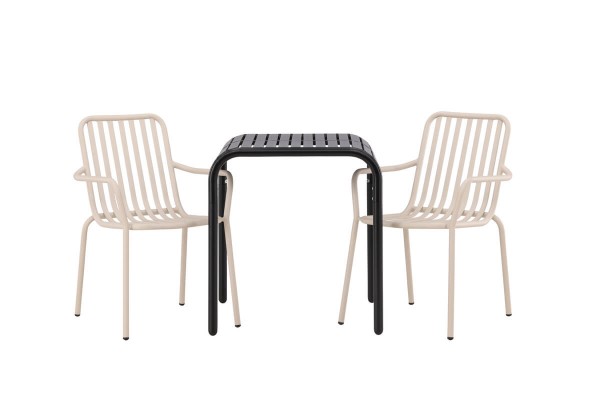 Borneo, Peking cafégrupp svart/beige Venture Home