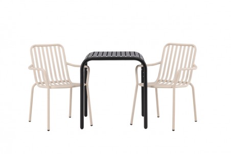 Borneo, Peking cafégrupp svart/beige Venture Home