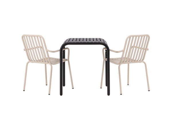Borneo, Peking cafégrupp svart/beige Venture Home