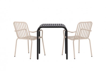 Borneo, Peking cafégrupp svart/beige Venture Home
