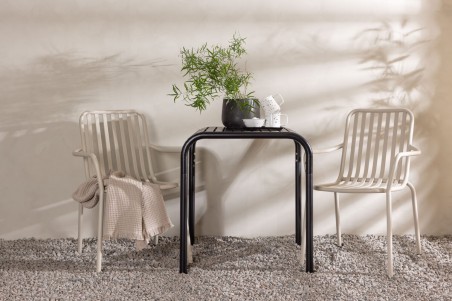 Borneo, Peking cafégrupp svart/beige Venture Home