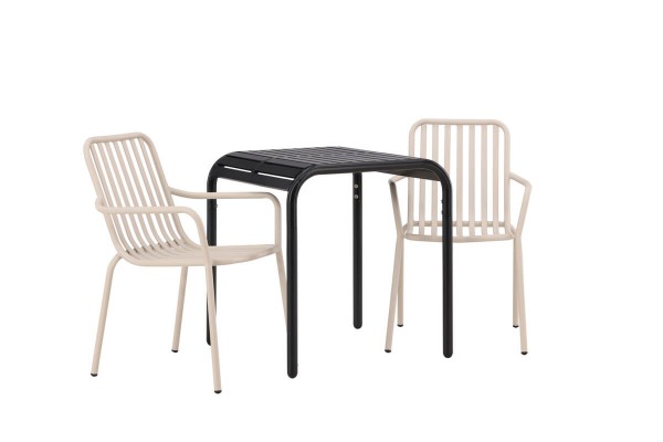 Borneo, Peking cafégrupp svart/beige Venture Home