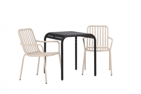 Borneo, Peking cafégrupp svart/beige Venture Home