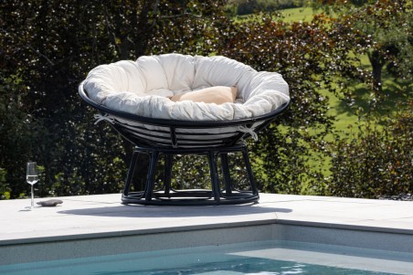 Bonnie loungestol svart Venture Home