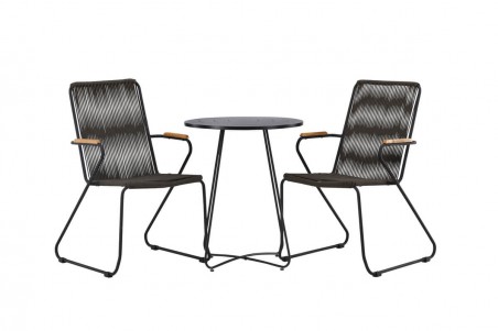 Bois, Bacong cafégrupp svart/mörkgrå Venture Home
