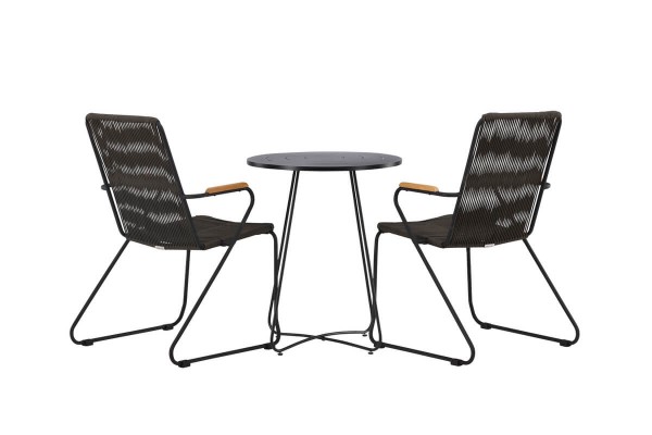 Bois, Bacong cafégrupp svart/mörkgrå Venture Home