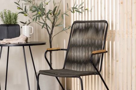 Bois, Bacong cafégrupp svart/mörkgrå Venture Home
