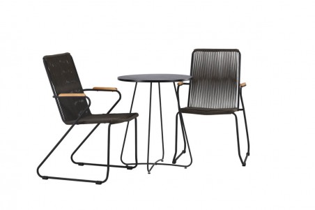 Bois, Bacong cafégrupp svart/mörkgrå Venture Home