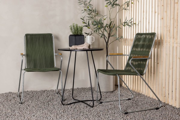 Bois, Bacong cafégrupp svart/grön Venture Home