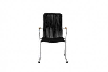 Bois matstol 2-pack svart/grå Venture Home