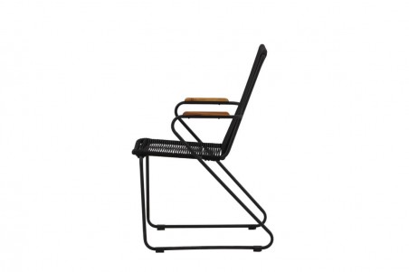 Bois matstol 2-pack svart Venture Home